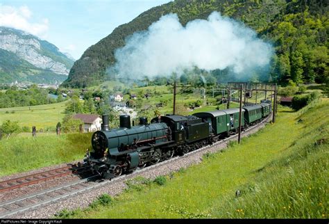 1367 Sbb Historic B 34 At Erstfeld Switzerland By Kaufi Train