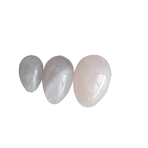 15pcs drilled jade egg natural rose quartz yoni eggs for women kegel exercise tightening vaginal