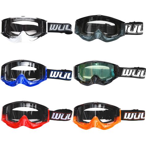 Wulfsport Adults Shade Atv Quad Motocross Goggles Mx Enduro Off Road