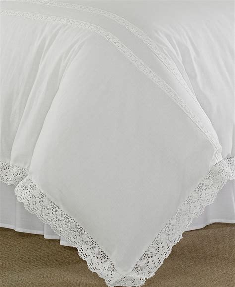 Laura Ashley Annabella White Comforter Set King And Reviews Comforters