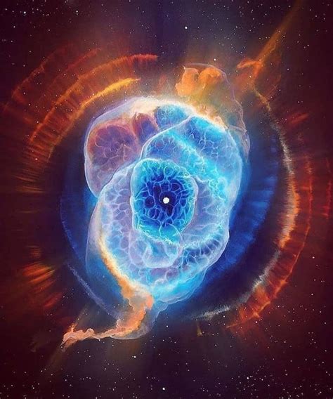 Maybe you would like to learn more about one of these? Edited image of the Cat's Eye Nebula to show detail ...