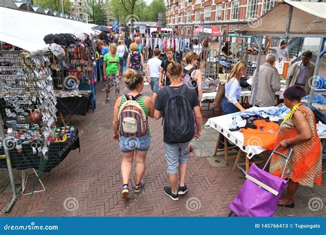 Waterlooplein Market Amsterdam Editorial Stock Photo Image Of Europe