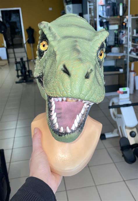 Maska T Rex Jurassic World Cosplay Halloween Koronowo Kup Teraz Na