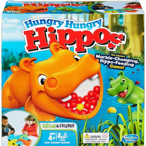 Hasbro Hungry Hungry Hippos Board Game Board Games Baby And Toys