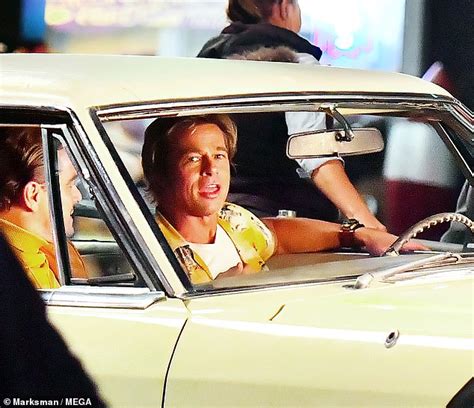 Brad Pitt And Leonardo Dicaprio Turn Back Time To 1969 Filming Once