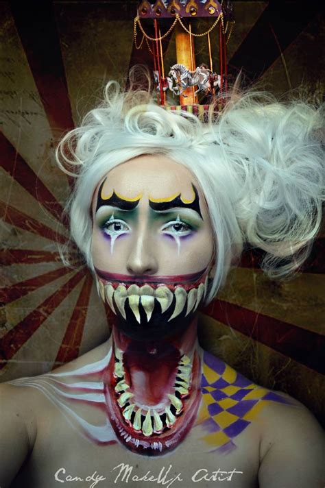 Extreme Make Up Art Inspired By Dark Fantasy World Bored