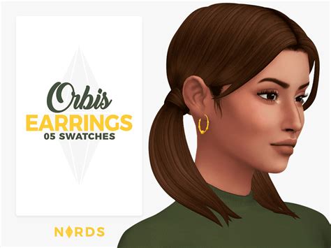 Sims 4 Cc Alpha Earrings 25 Designs Maxis Match