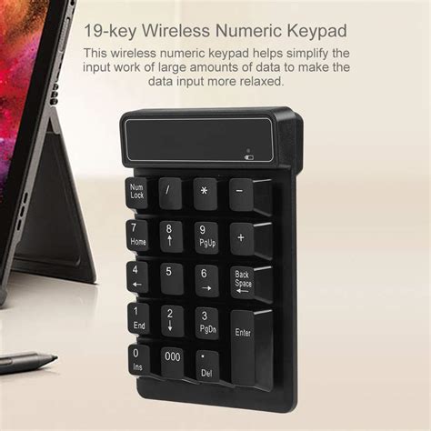 Numeric Key Pads Electronics Fosa Mini Usb 24ghz Number Pad Digital 19