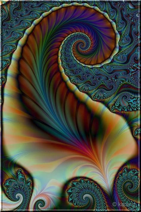 Really Pretty And Different Fractal Art Psychedelic Art Fractal Images
