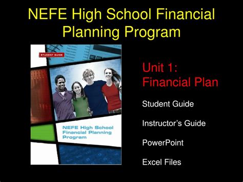 ppt nefe hsfpp high school financial planning program financial education for a new generation