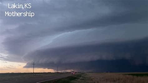 Elite Mothership Supercell Structure With Tornado Warmed Storm Youtube