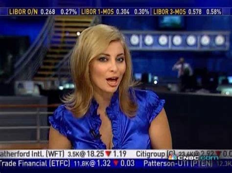 Is Cnbc Telling Amanda Drury To Cover Up The Cleavage Business Insider