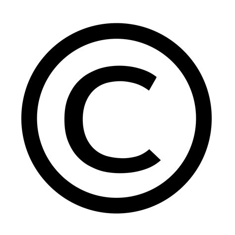 Copyright Logo Chrome Copyright Symbol Free Stock Photo Public