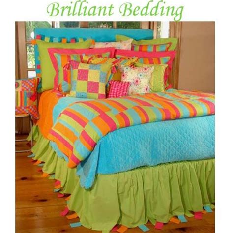 Lime green and pink bedroom ideas | soul require anything best yet choosing a modeling and scheme lest suits thee savour will be difficult in case nay keep photo. Kids bedding, bed sets for teen girls, brightly colored ...