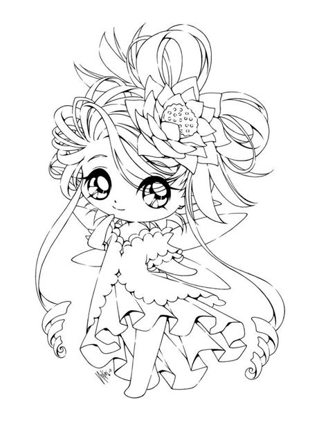 Chibi Cute Princess Coloring Pages Celebpicsgallery