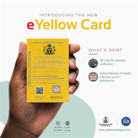 The A To Z Of The Electronic Yellow Card Eyellow Card In Nigeria