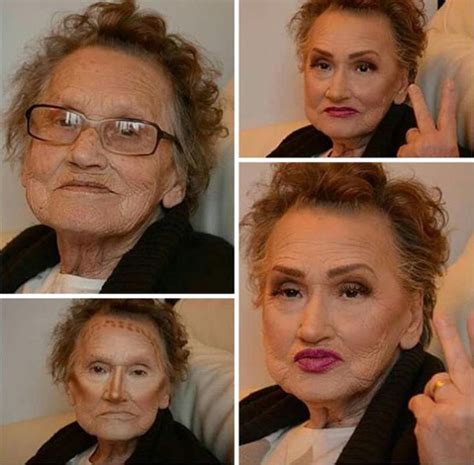 New Internet Sensation 80 Year Old Granny Tried The Contouring Trend And The Results Were