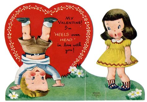 Free Vintage Valentine Hearts Clip Art Vintage Valentine Cards
