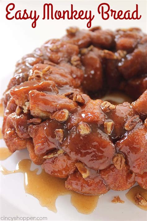 This easy monkey bread is made with canned biscuit dough. Easy Monkey Bread - CincyShopper