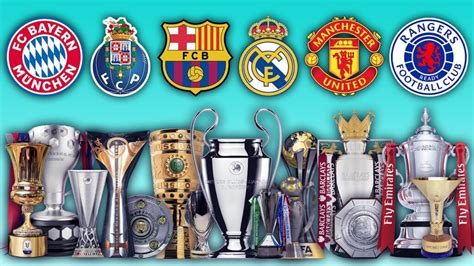 Top 10 Clubs In Europe With The Most Trophies Football Arroyo