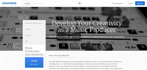 Learn music with paid and free online courses and moocs from the university of sheffield, california institute of the arts, yale university, harvard university and other top universities and instructors around the world. 10 Best Online Music Production Courses & Schools - 2020