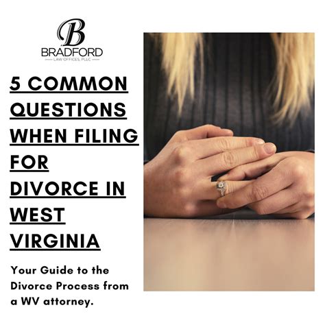Before filing for an uncontested divorce in west virginia, the following issues must be resolved 5 Common Questions When Filing for Divorce in West Virginia