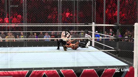 Wwe 2k15 Raw Nikki Bella Vs Paige Steel Cage Match Youtube