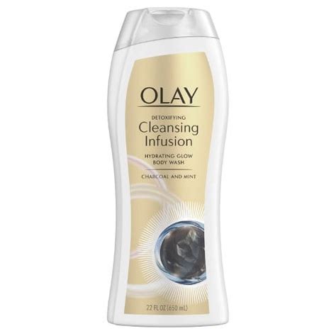 Olay Cleansing Infusion Body Wash Charcoal Mint Pack Of 10