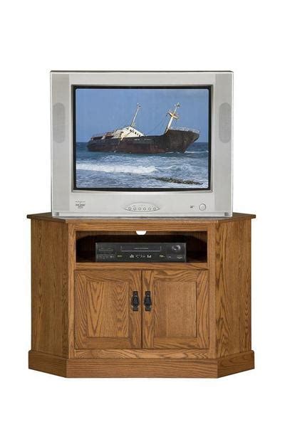 Mission Style Country Corner Tv Stand From Dutchcrafters Amish