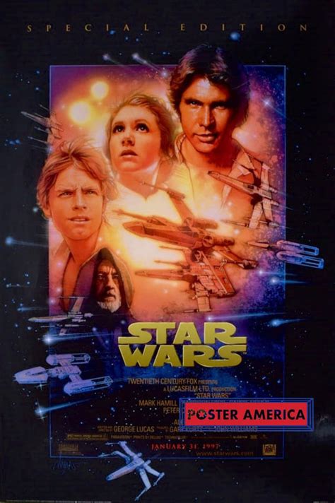 Star Wars A New Hope Special Edition One Sheet Poster 24 X 36