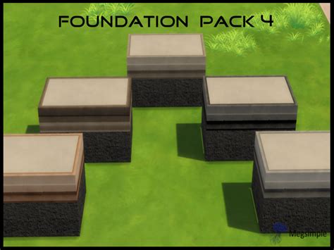The Sims Resource Foundation Pack 4