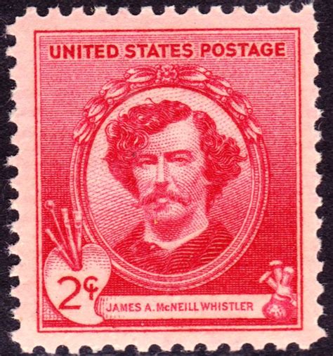 Fruse Famous Americans Series Of 1940 Commemorative Stamps