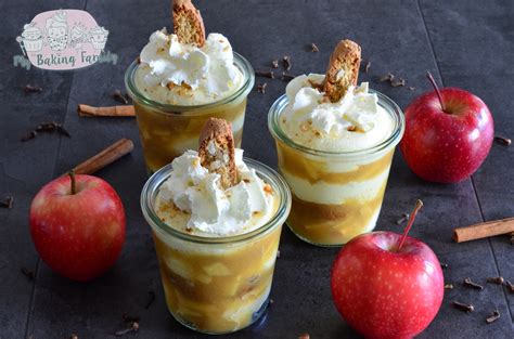 Apfel-Tiramisu - schnelles Dessert ohne Backen - Ideal zum Vorbereiten ...