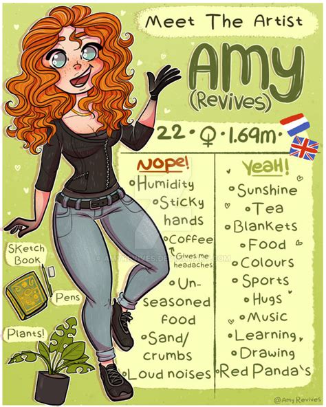 Meet The Artist By Amyrevives On Deviantart