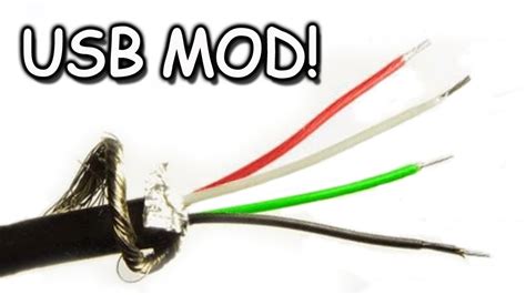Be very careful here because some people end up cutting the wire as well. USB Cord Modding, Extending, Splicing - YouTube