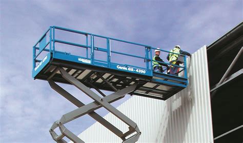 Genie® Gs5390 Rt Rough Terrain Scissor Lift Access Platform Working