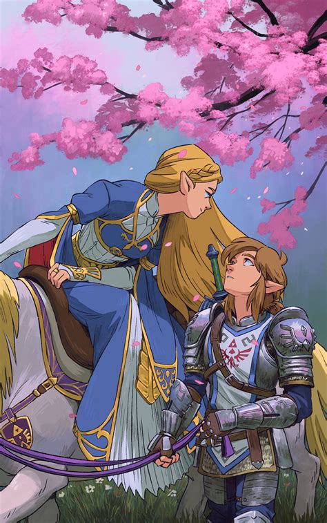 Link X Zelda Botw Kissing Fan Art My Xxx Hot Girl