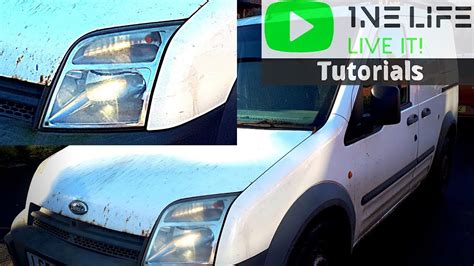 Ford Transit How To Remove And Replace Headlight Unit Youtube