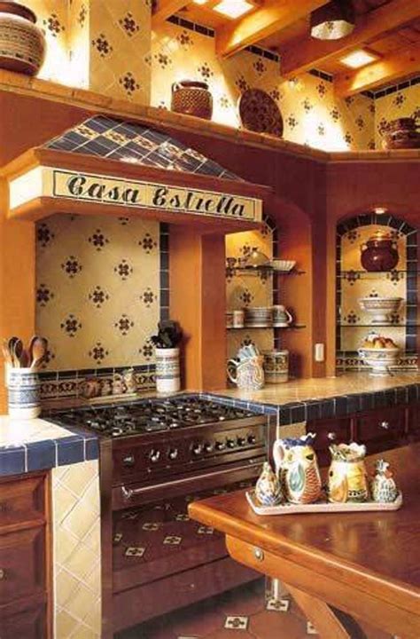 Kitchen Stunning Mexican Kitchens Mexican Kitchens With Shelving