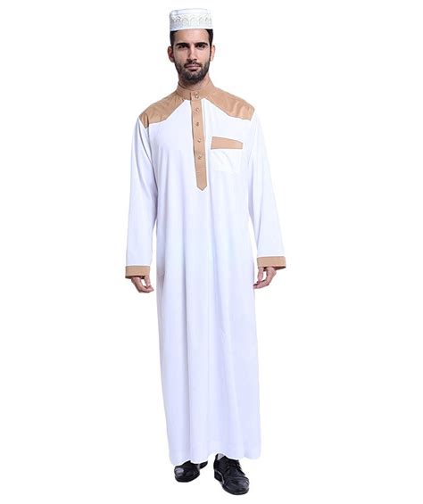 High Quality Saudi Arabian Thobe Muslim Robe For Man China Robe And