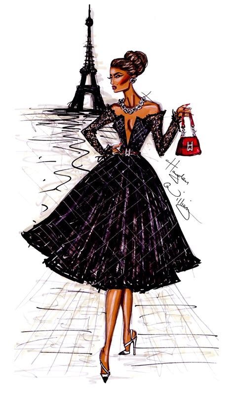 Fashion Sketches Paris Ooh La La Paris By Hayden Williams Hayden
