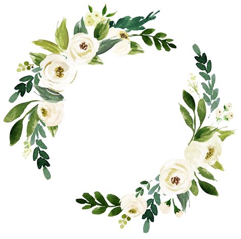 Rustic Vintage Flower Border Frame Background Design Hd Flower