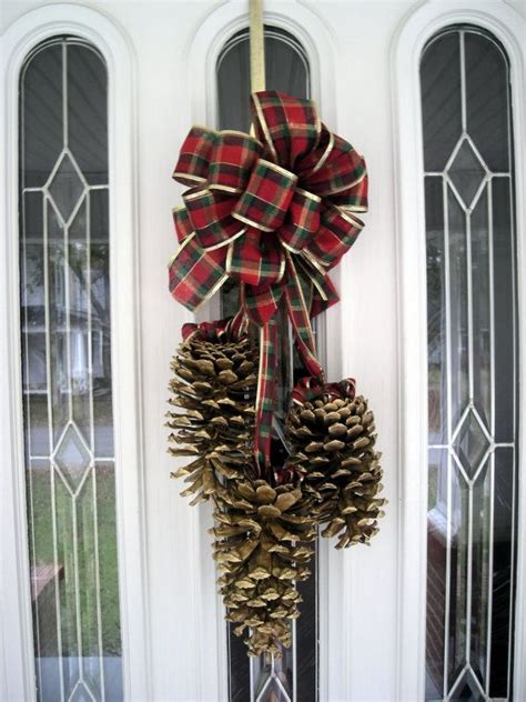 Highland Christmas Giant Pine Cone Swag Woodland Christmas Swag Pine