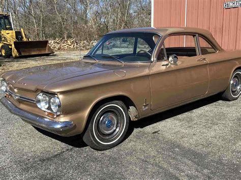 1964 Chevrolet Corvair Sportscar Brown Rwd Manual Monza Spyder