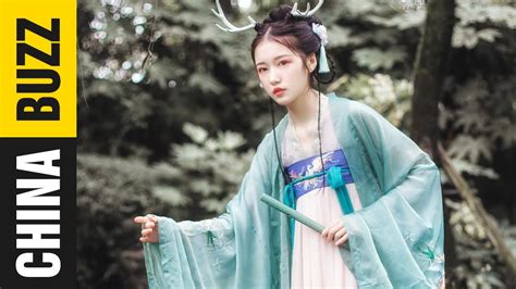 Beautiful Traditional Costume Han Chinese Clothing Hanfu Youtube