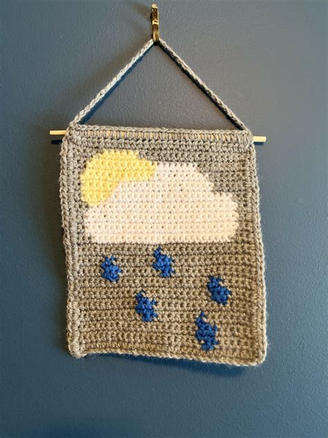 Newest FO: Weather Tapestry : r/crochet