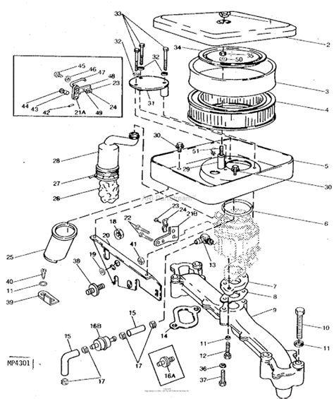 John Deere 420 Engine Diagram Automobile Components Parts