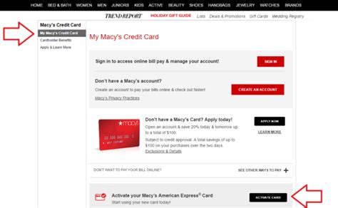 How Do I Access My Macys American Express Bill Online