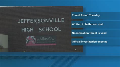 Jeffersonville High School Increases Security Due To Threat