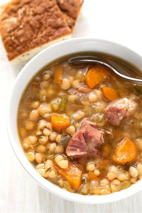 Instant Pot Ham Hock And Bean Soup Is A Hearty Classic You Can Make In Your Pressure Cook